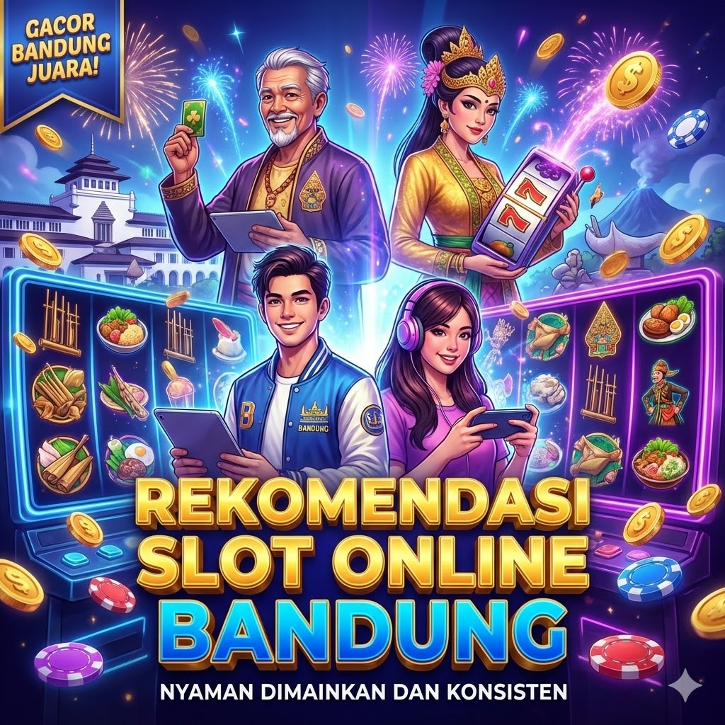 Rekomendasi Slot Online Bandung yang Nyaman Dimainkan dan Konsisten